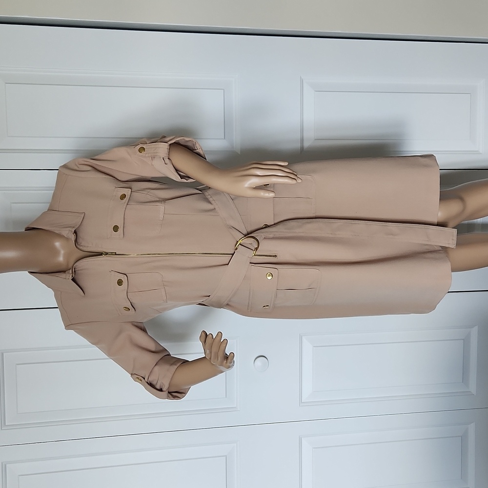 Sharagano Beige Dress 6